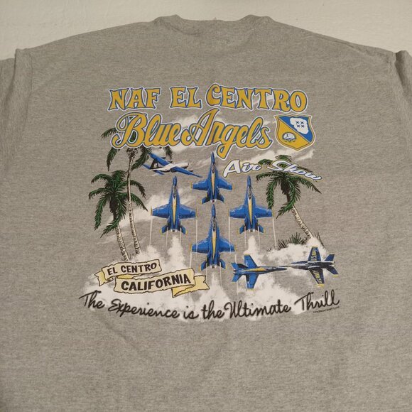 Blue Angels Airshow Men's Gildan SS T Shirt in Size XL - Picture 2 of 8